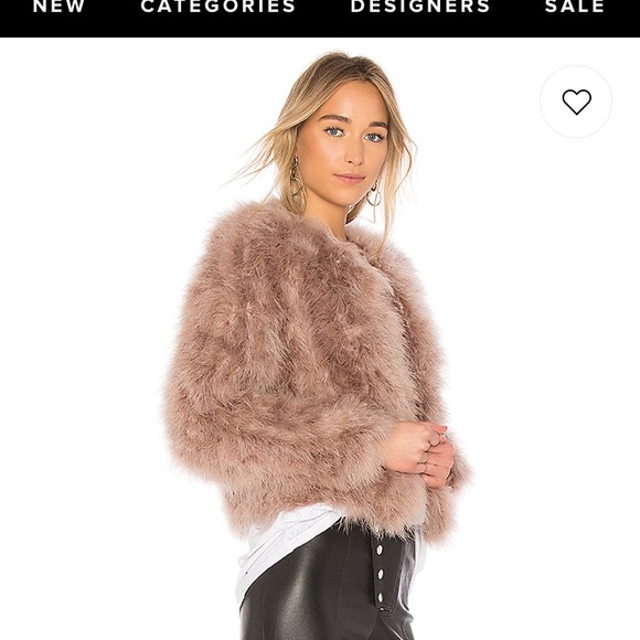 Lamarque Deora Coat in Rose Dust - Picture 2 of 5